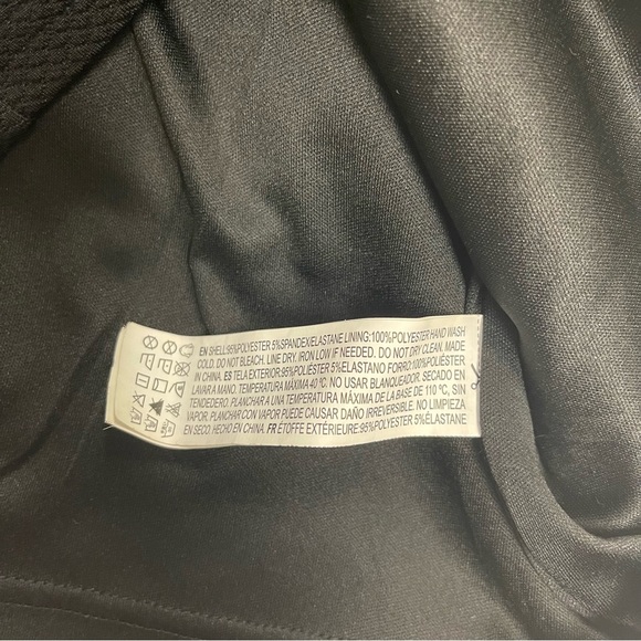 Forever 21 Mini Dress Women’s Size Small Black Lace Up Back Bodycon Lined - Picture 7 of 8